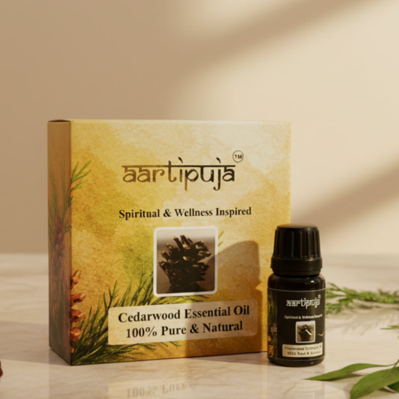 Aartipuja CEDARWOOD Essential Oil(10 ml)
