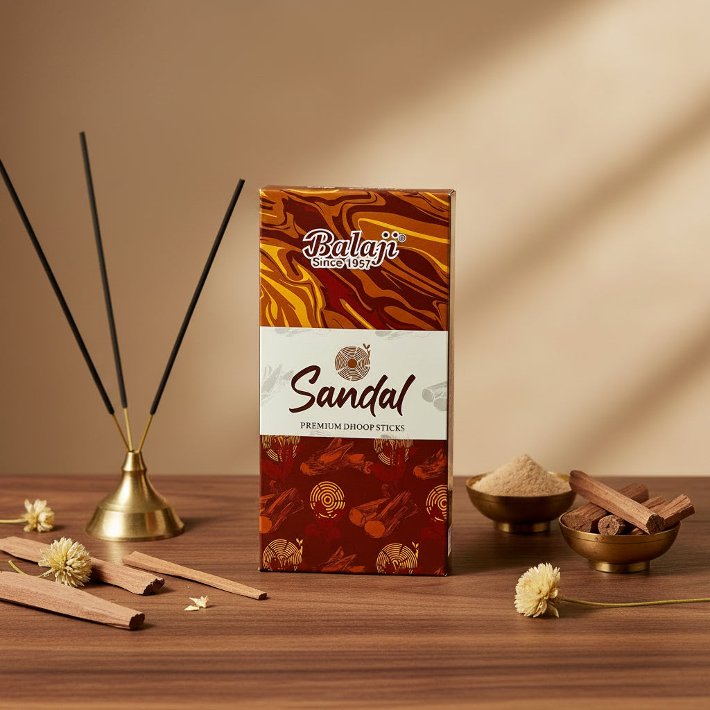 Balaji SANDAL Dhoop Sticks (100 Gm)
