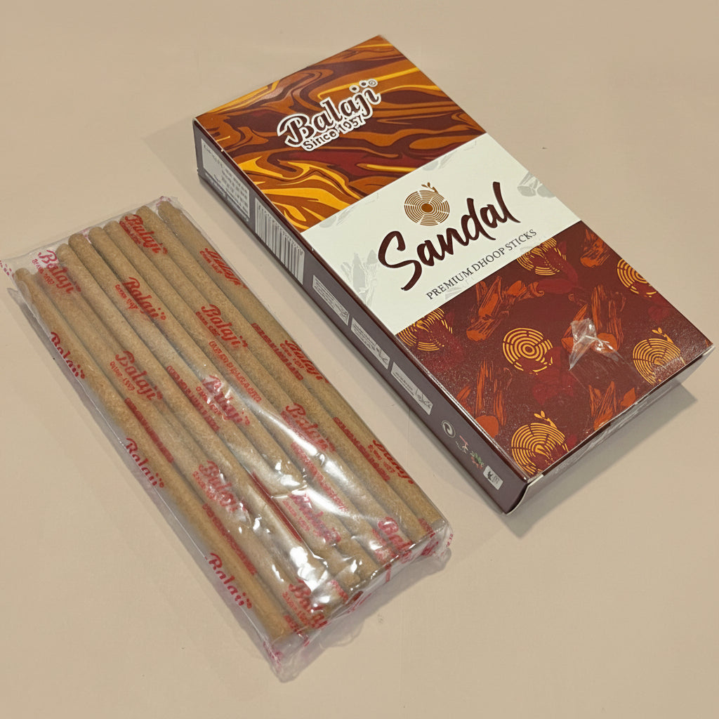 Balaji SANDAL Dhoop Sticks (100 Gm)