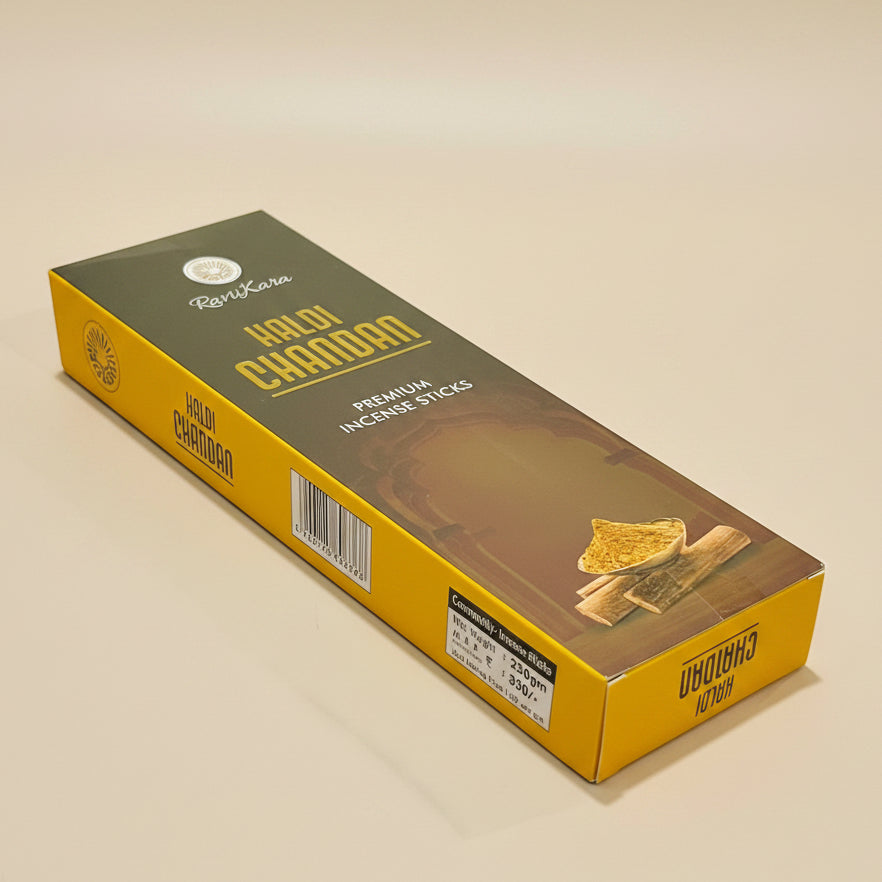 Raviikara HALDI CHANDAN premium incense sticks (250 gm)