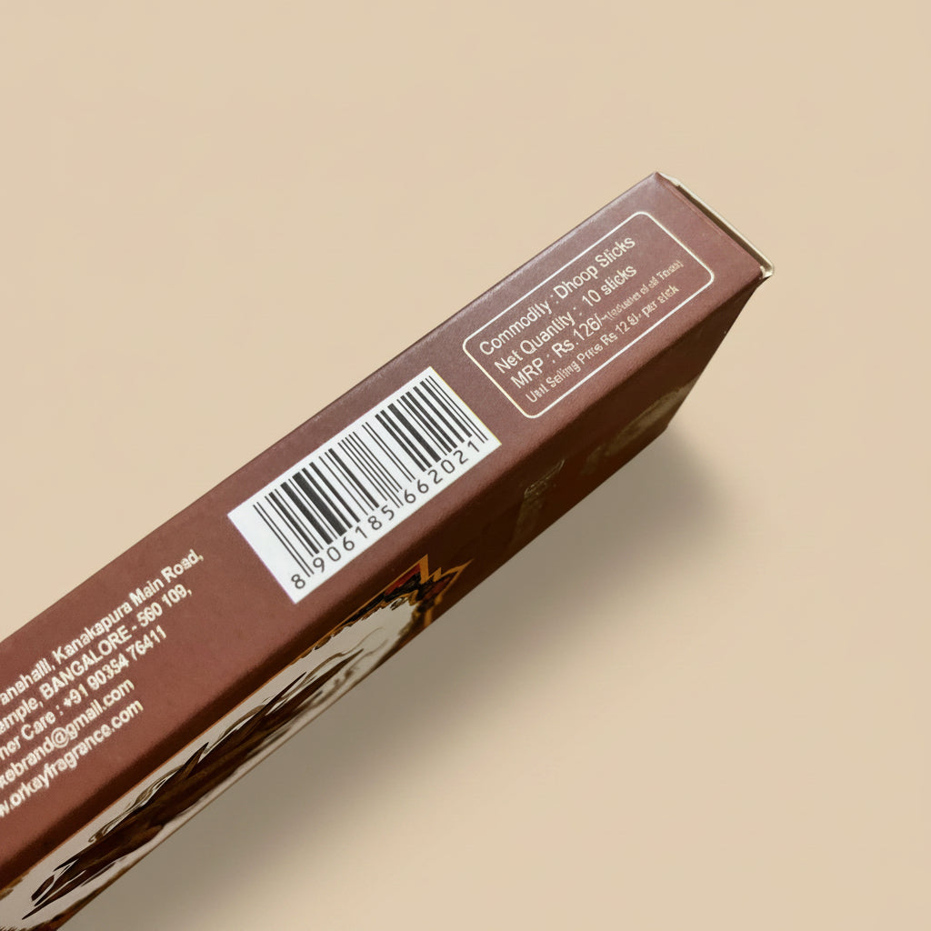 Orkay Fragrances Bakhoor Bambooless Dhoop Sticks (10 sticks)