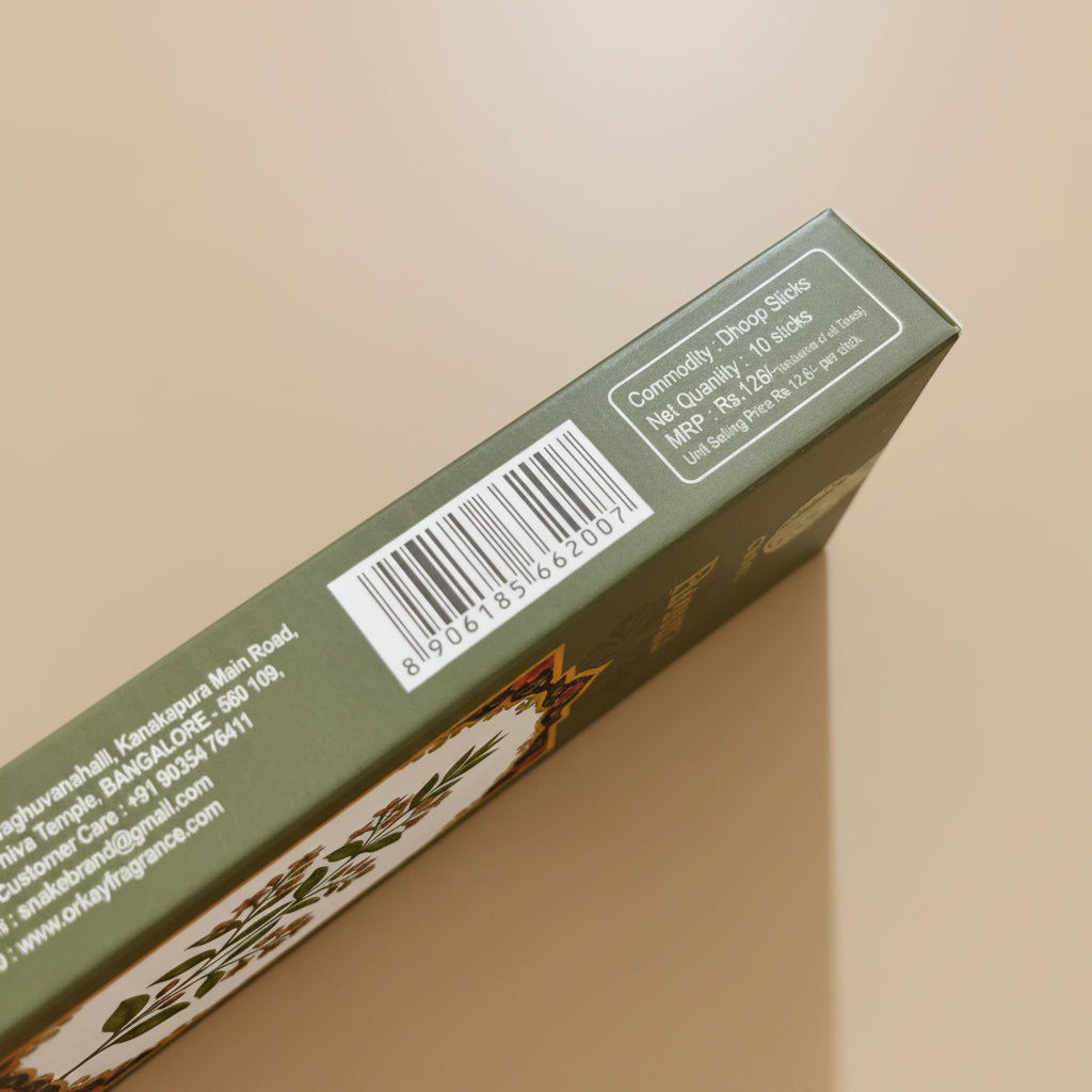 Orkay Fragrances Heena Bambooless Dhoop Sticks (10 sticks)
