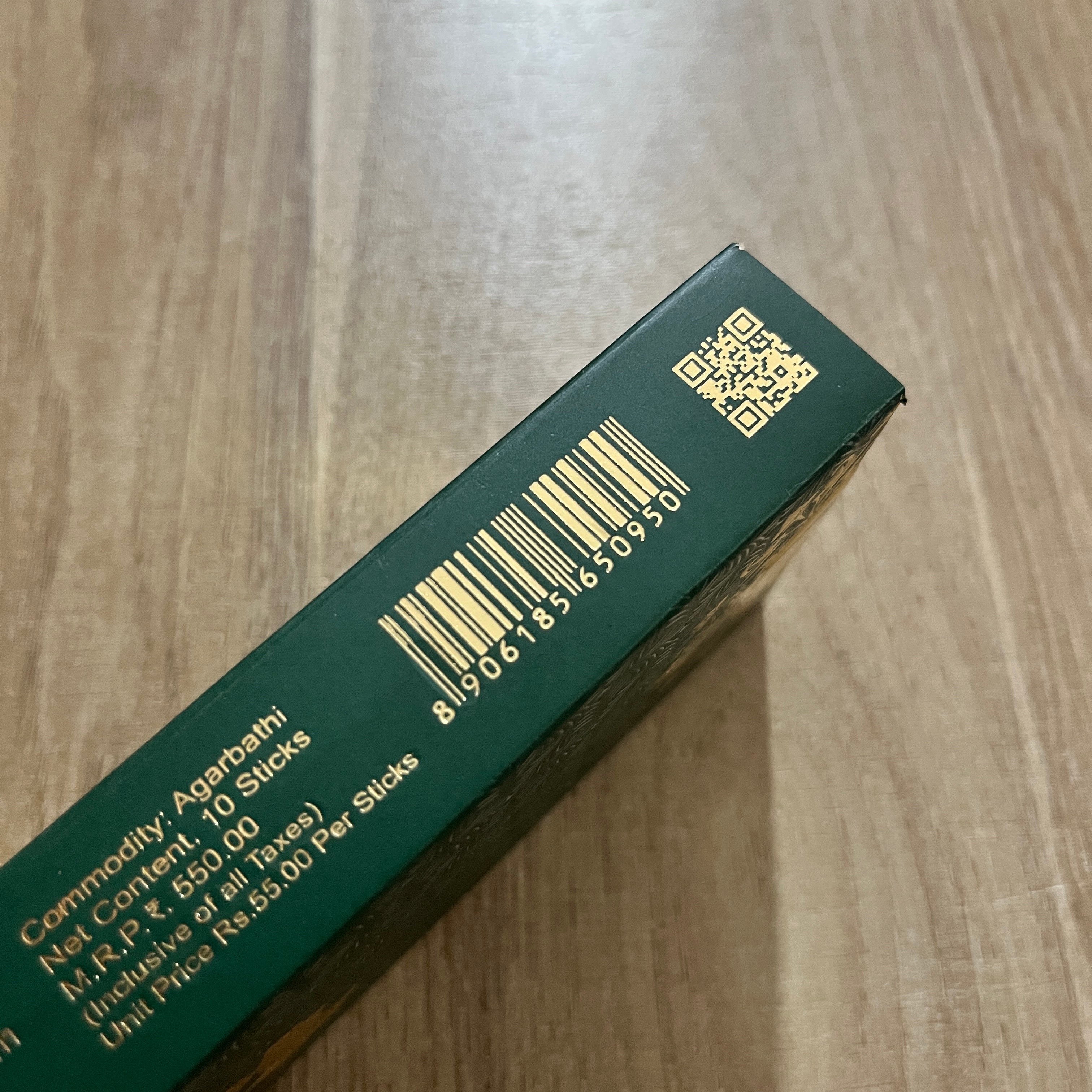 Orkay Fragrances Patchouli Incense Sticks Green (10 sticks)