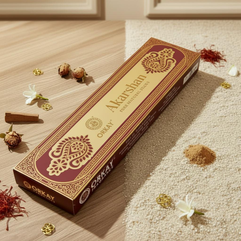 Orkay Fragrances Akarshan Incense Sticks(100 Gm)