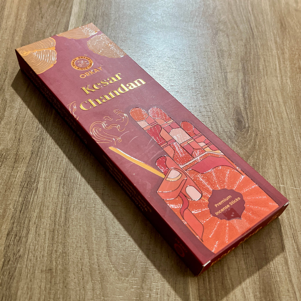 Orkay Fragrances Kesar Chandan Incense Sticks(50 Gm)