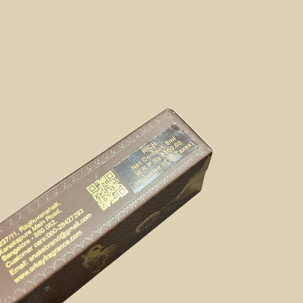 Orkay Fragrance RICH Pure Chandan Roll On(8ml)
