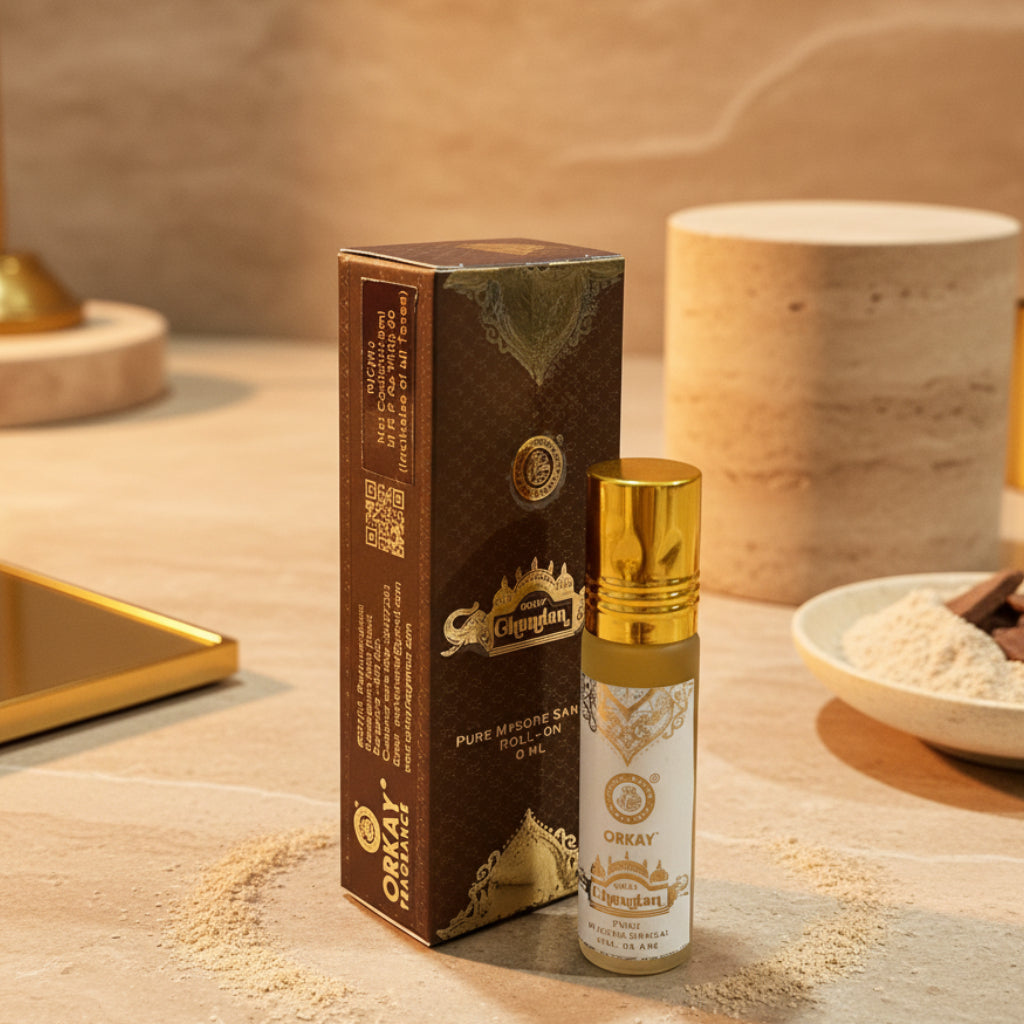 Orkay Fragrance RICH Pure Chandan Roll On(8ml)