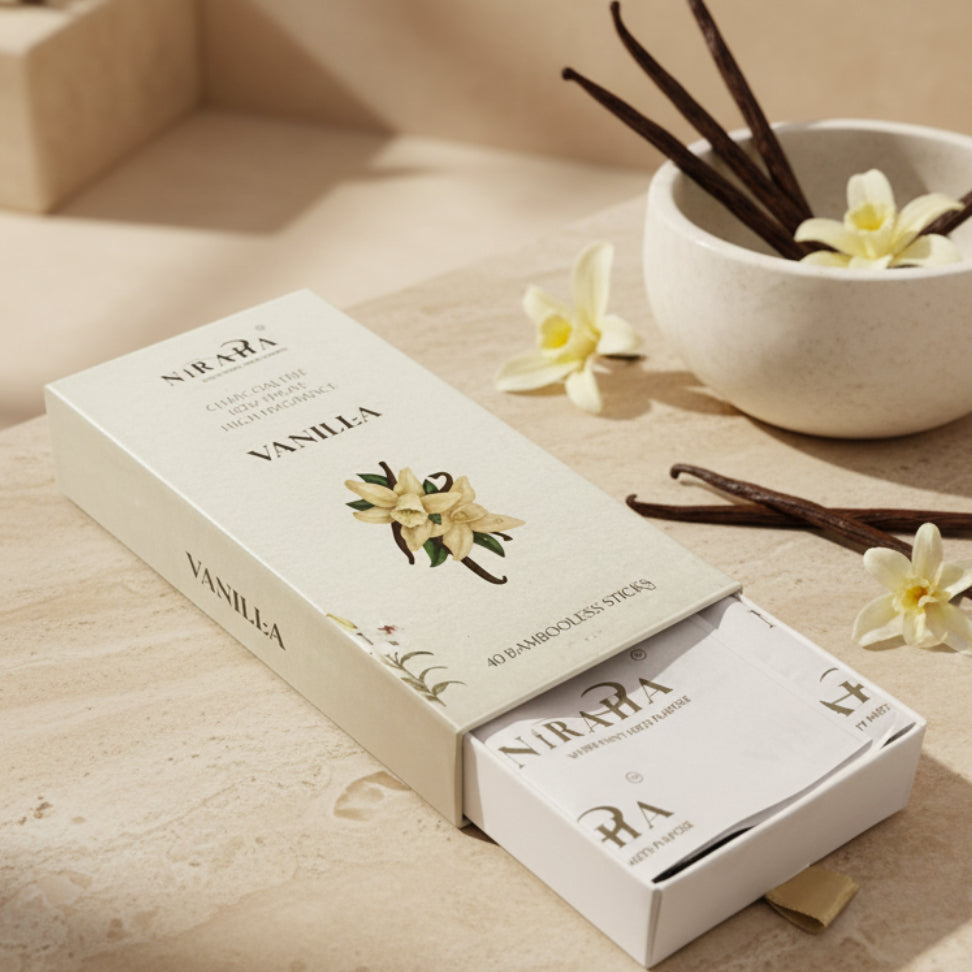 Niraha VANILLA Bambooless Sticks(40 Sticks)
