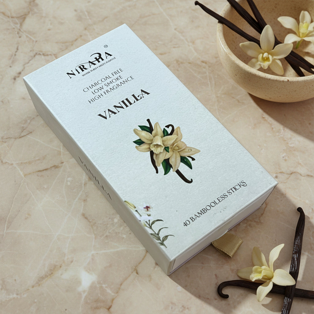 Niraha VANILLA Bambooless Sticks(40 Sticks)