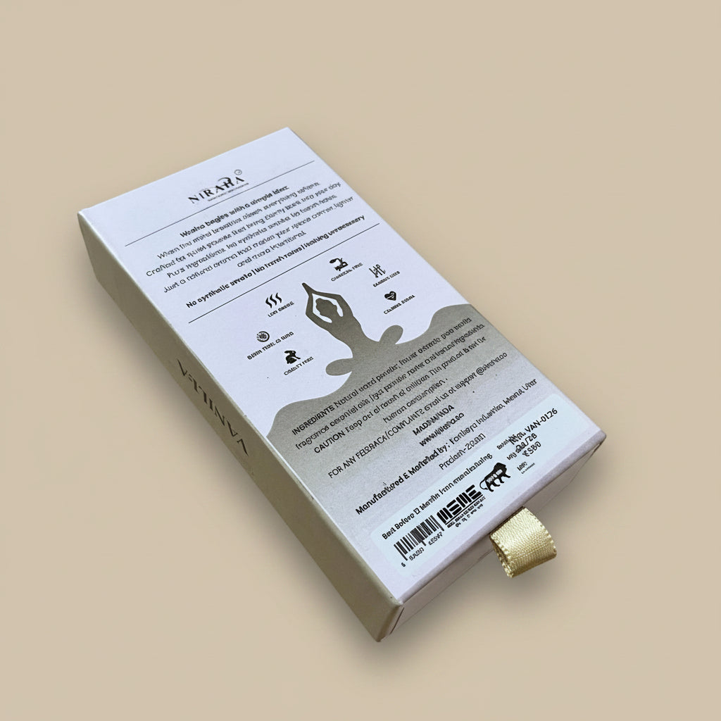 Niraha VANILLA Bambooless Sticks(40 Sticks)