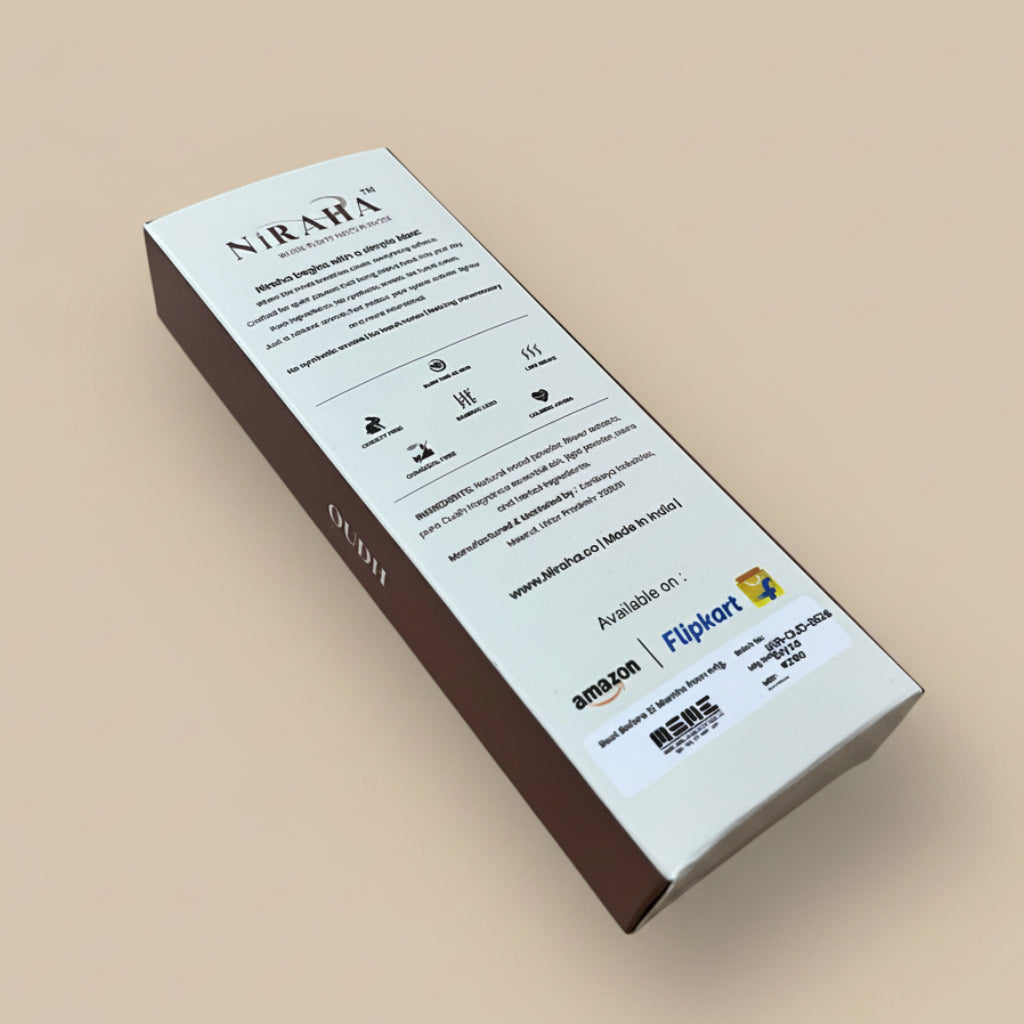 Niraha SANDALWOOD Bambooless Sticks(20 Sticks)