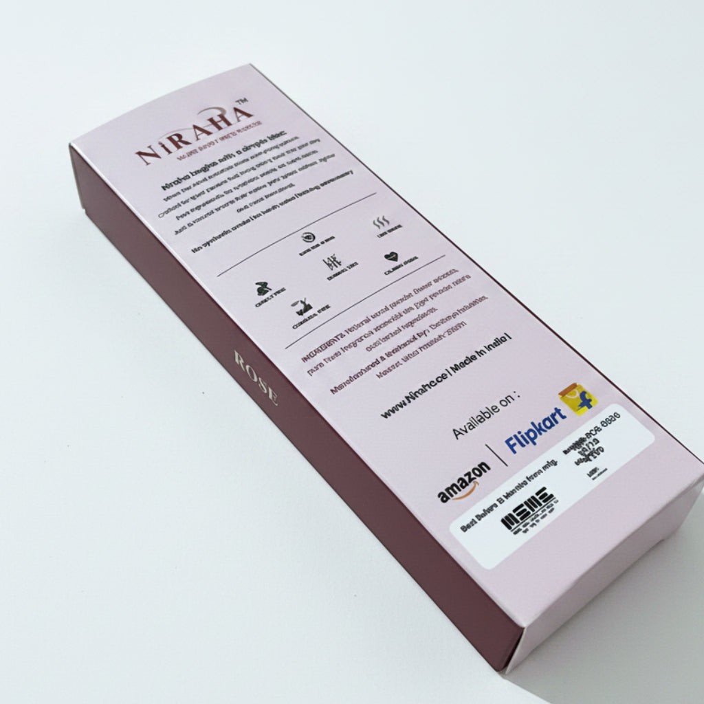 Niraha ROSE Bambooless Sticks(20 Sticks)