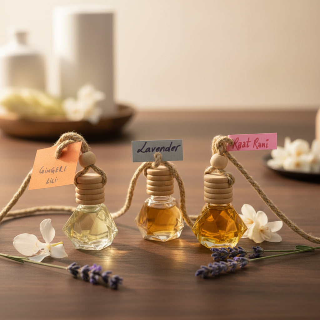 Zenvia Floral Car Freshener Set(10ml)