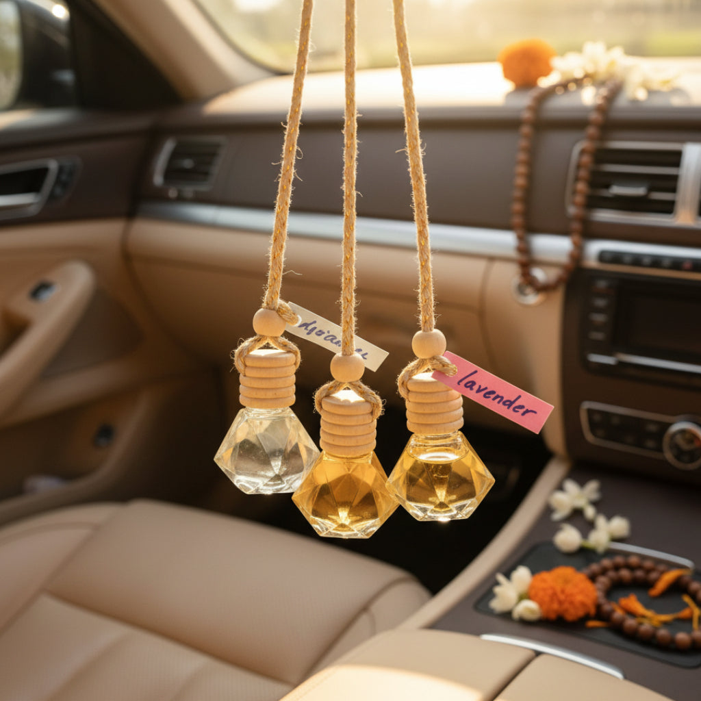 Zenvia Floral Car Freshener Set(10ml)