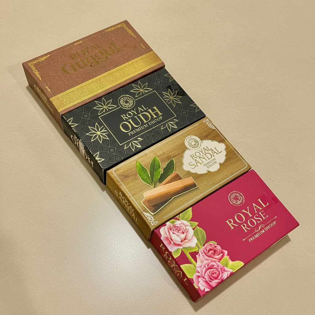 Raviikara Combo of Wet Dhoop Sticks (10 Sticks)