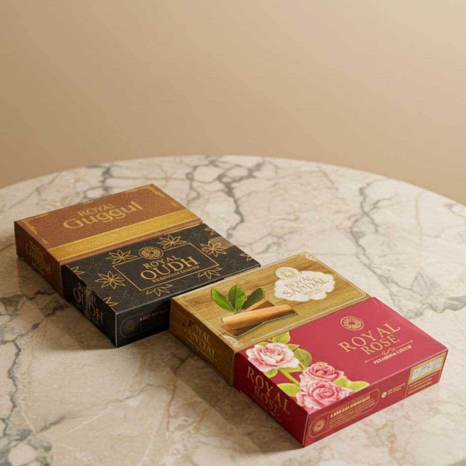 Raviikara Combo of Wet Dhoop Sticks (10 Sticks)