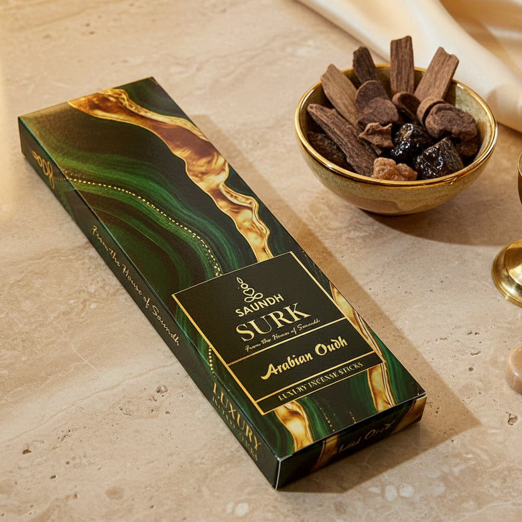 Saundh Arabian Oudh Luxury Incense Sticks(50 gms)