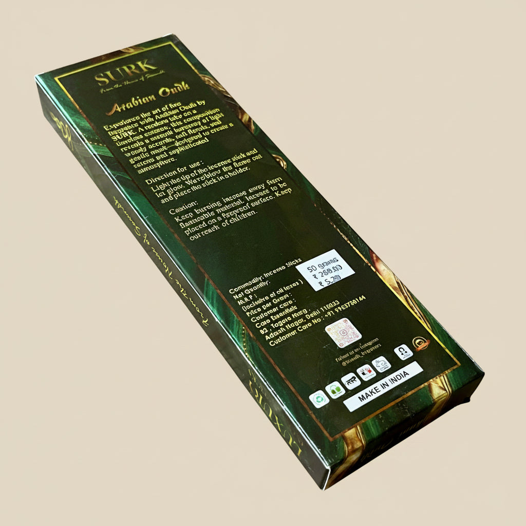 Saundh Arabian Oudh Luxury Incense Sticks(50 gms)