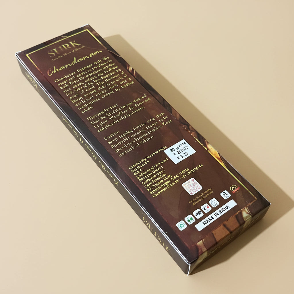 Saundh Chandanam Oudh Luxury Incense Sticks(50 gms)