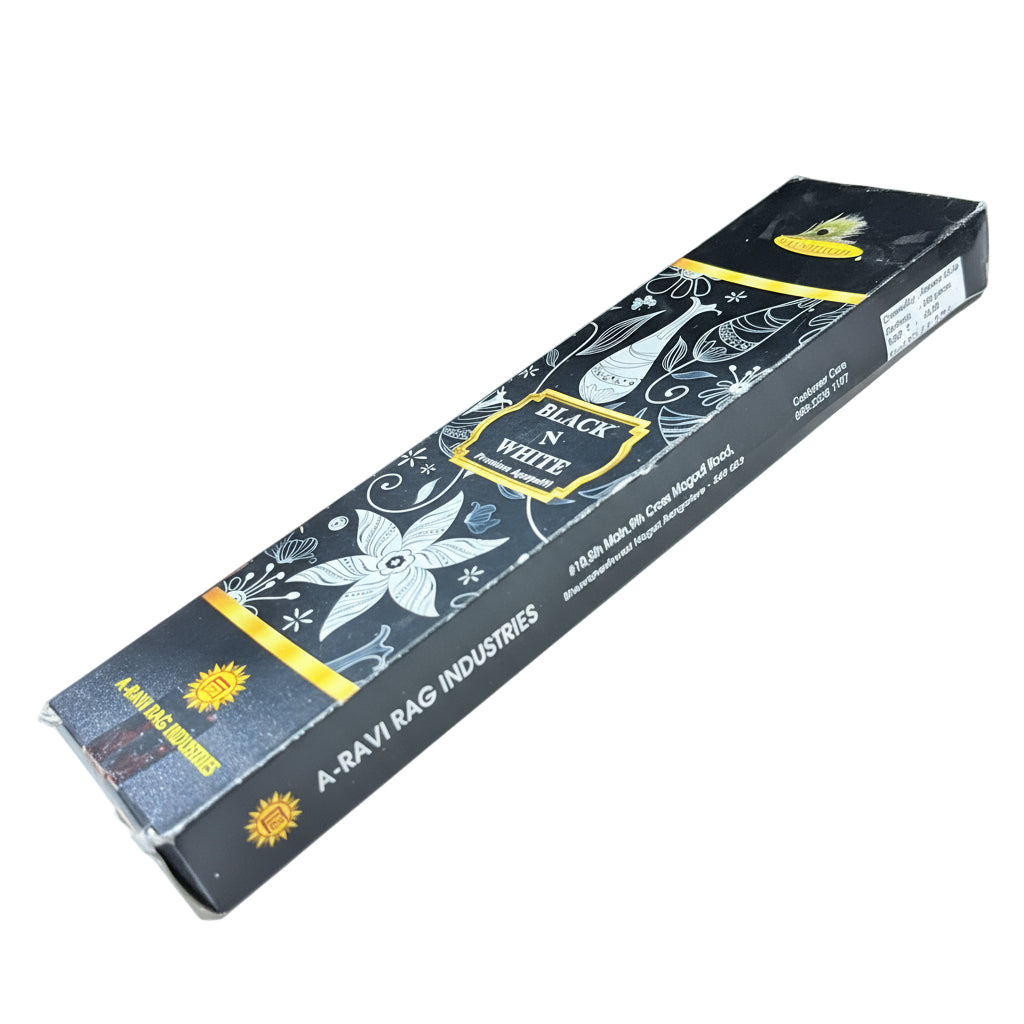 Krishnakala BLACK N WHITE  Premium Agarbathies (100 gm)