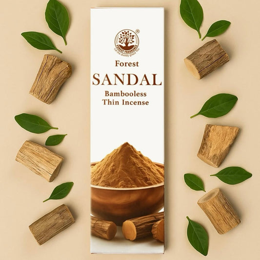 Forest Sandal Bambooless Thin Incense (100 gms)