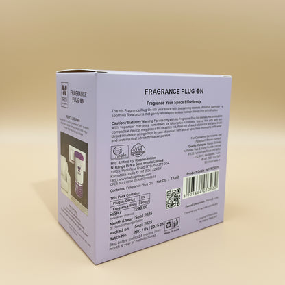 IRIS Fragrance Plug On FREANCH LAVENDER Reed Diffuser (100gm)