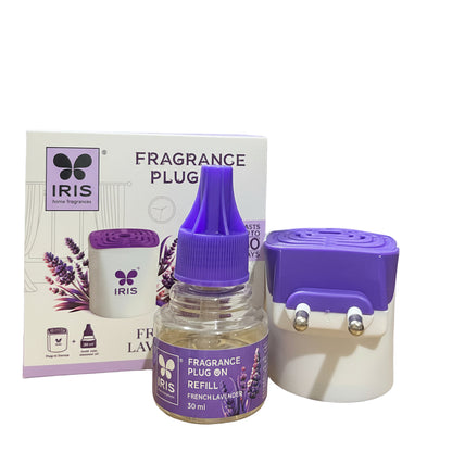 IRIS Fragrance Plug On FREANCH LAVENDER Reed Diffuser (100gm)