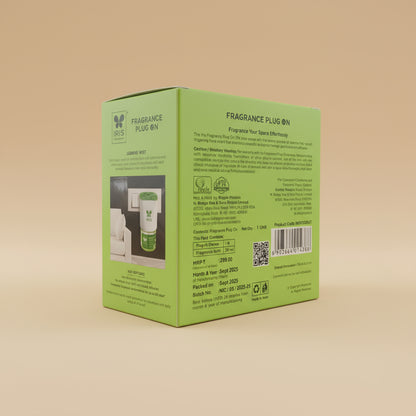 IRIS Fragrance Plug On JASMINE MIST Reed Diffuser (100gm)