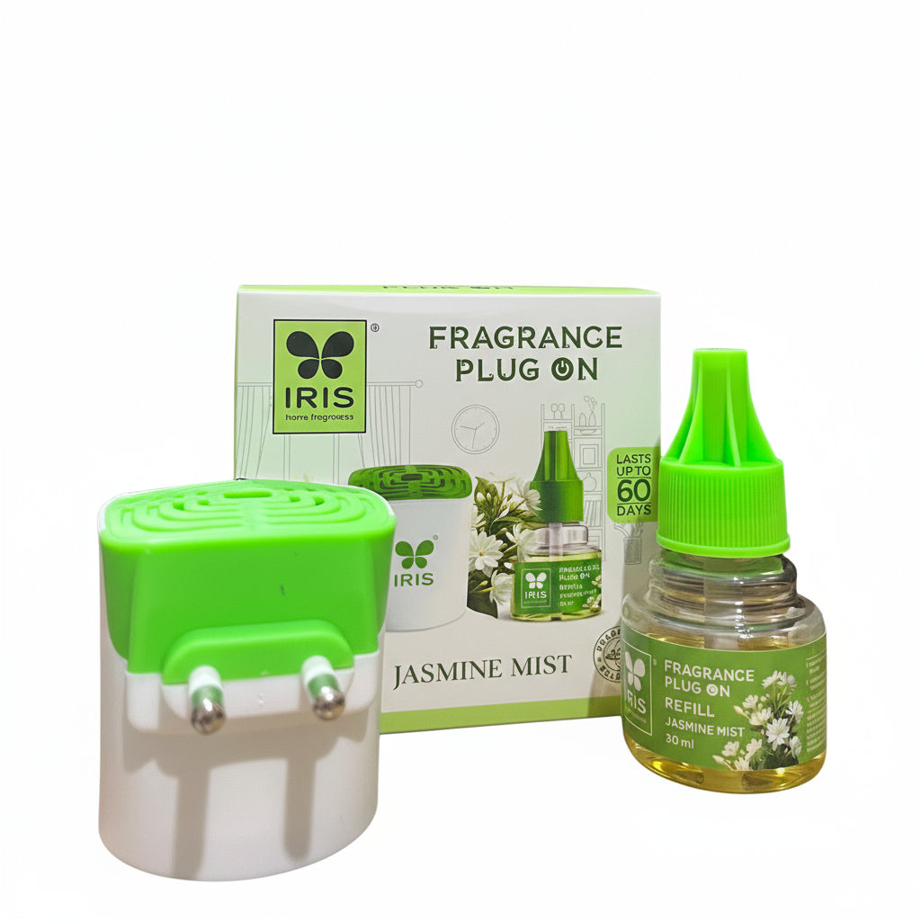 IRIS Fragrance Plug On JASMINE MIST Reed Diffuser (100gm)