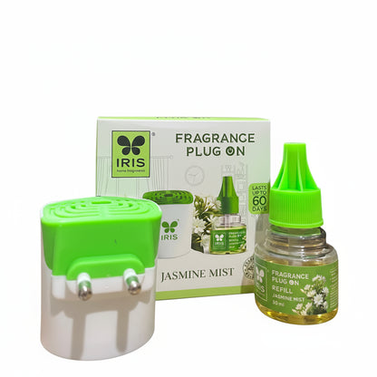 IRIS Fragrance Plug On JASMINE MIST Reed Diffuser (100gm)