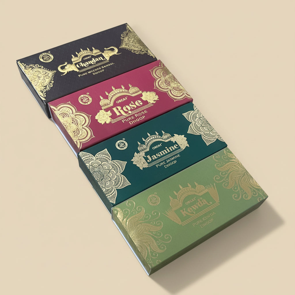 Combo of 4 Orkay Dry Dhoop Sticks(10 Sticks)