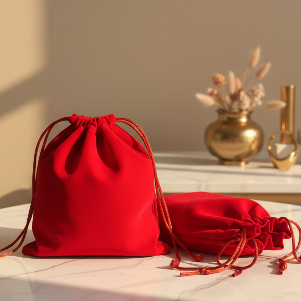 Aavyaa Velvet Potli Bag(5" X 7")