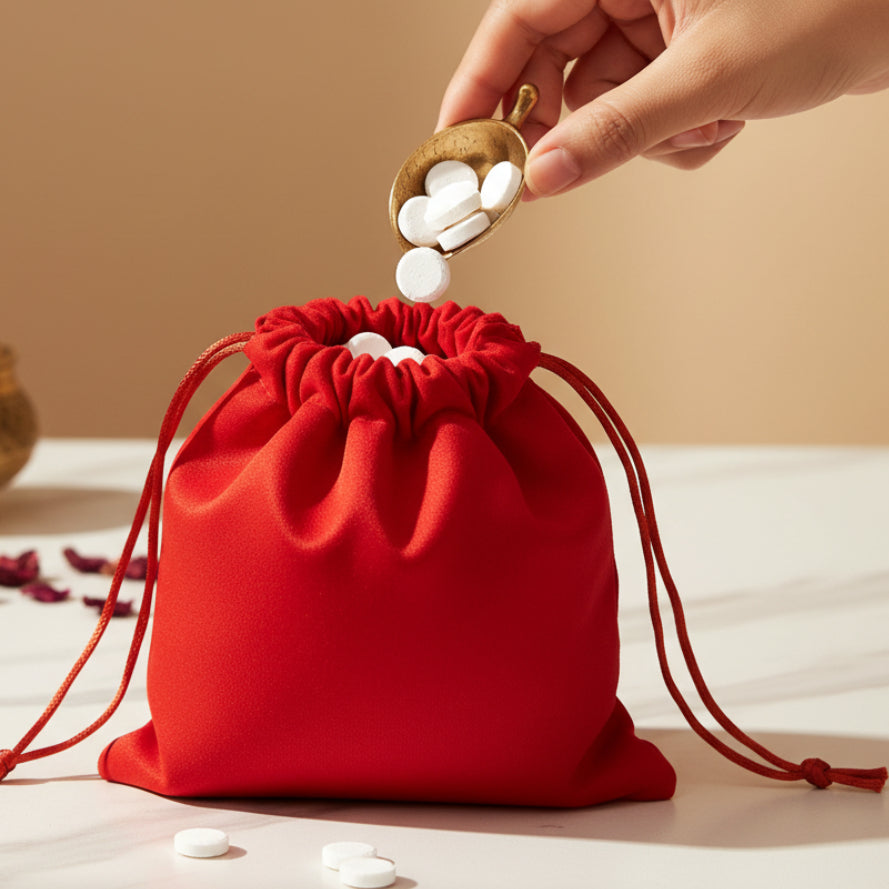 Aavyaa Velvet Potli Bag(5" X 7")