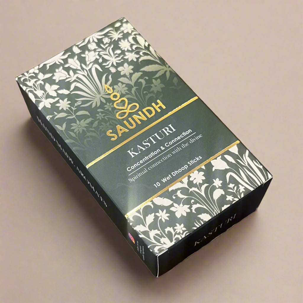 Saundh Kasturi Wet Dhoop sticks (10 sticks)