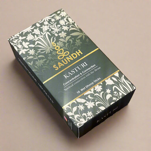 Saundh Kasturi Wet Dhoop sticks (10 sticks)