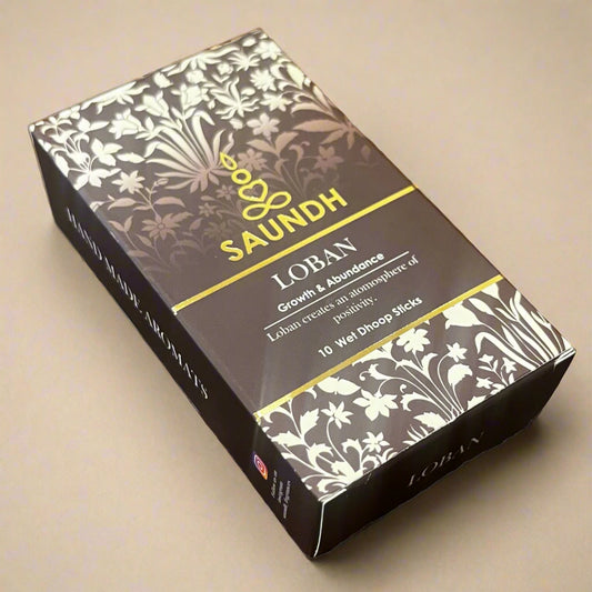 Saundh Loban Wet Dhoop sticks (10 sticks)