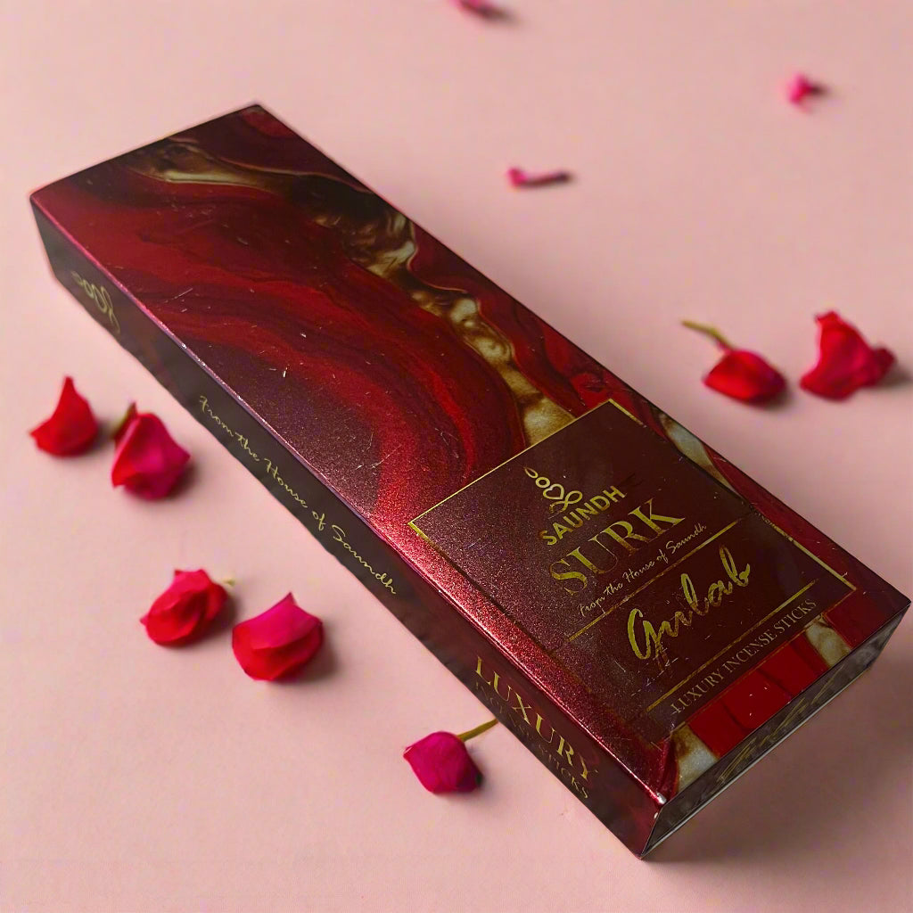 Saundh SURK GULAB luxury incense sticks(75 gms)