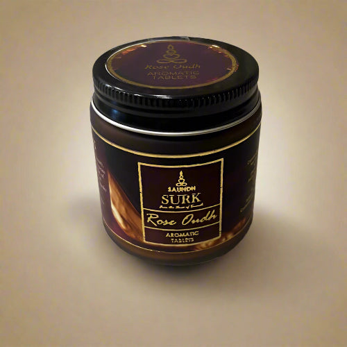 Saundh SURK Bakhoor Rose Oudh (15 tablets)