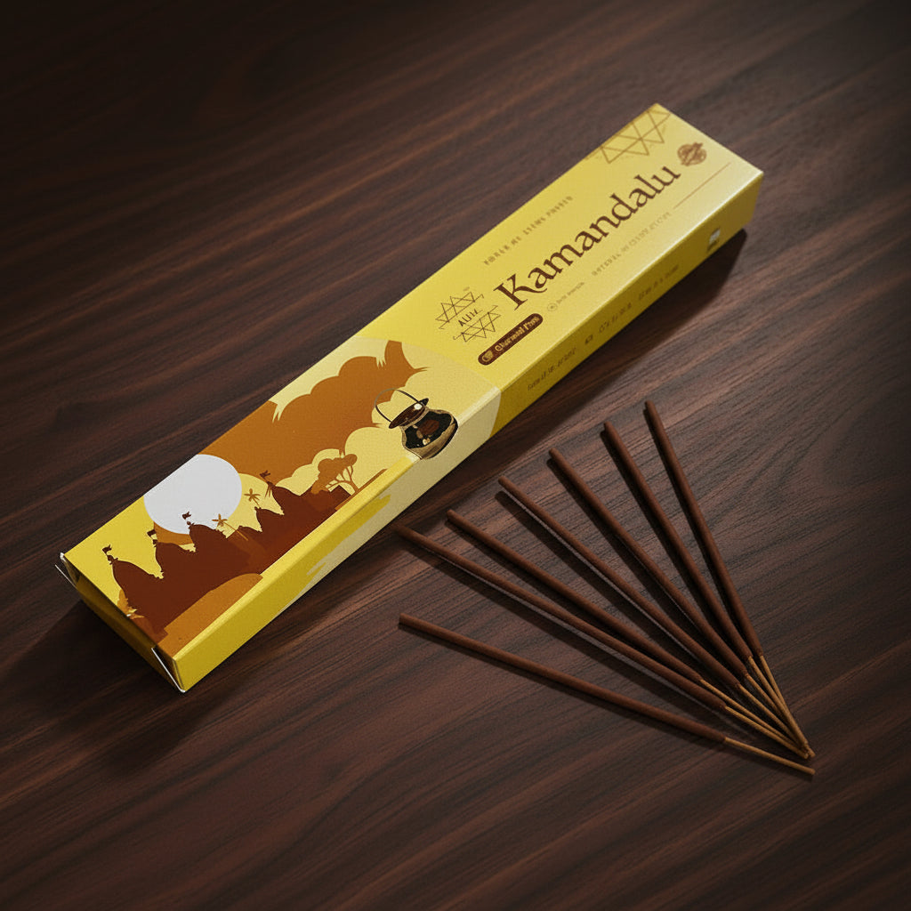 Aum KAMANDALU Natural Incense Sticks(12 Sticks)