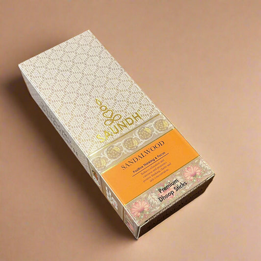 SAUNDH Sandalwood Luxury Dhoop Sticks (50gm)