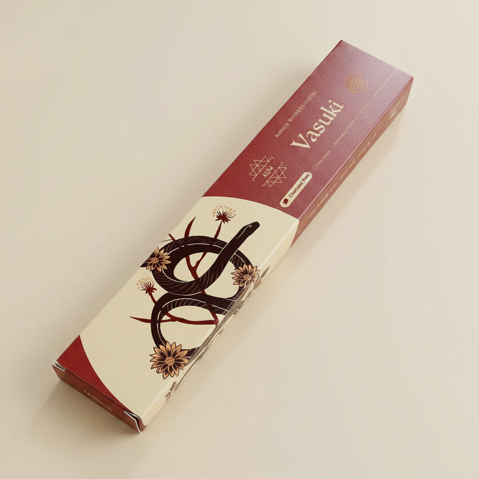 Aum Vasuki Natural Incense Sticks(12 Sticks)