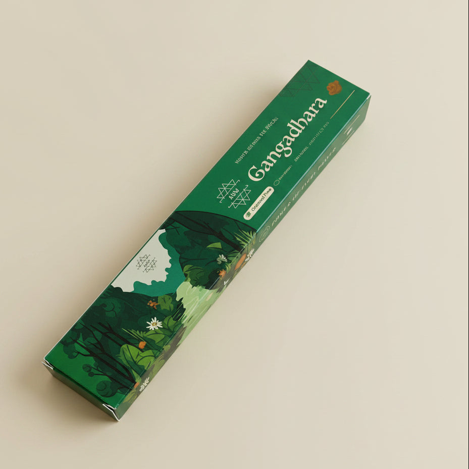 Aum Gangadhara Natural Incense Sticks(12 Sticks)