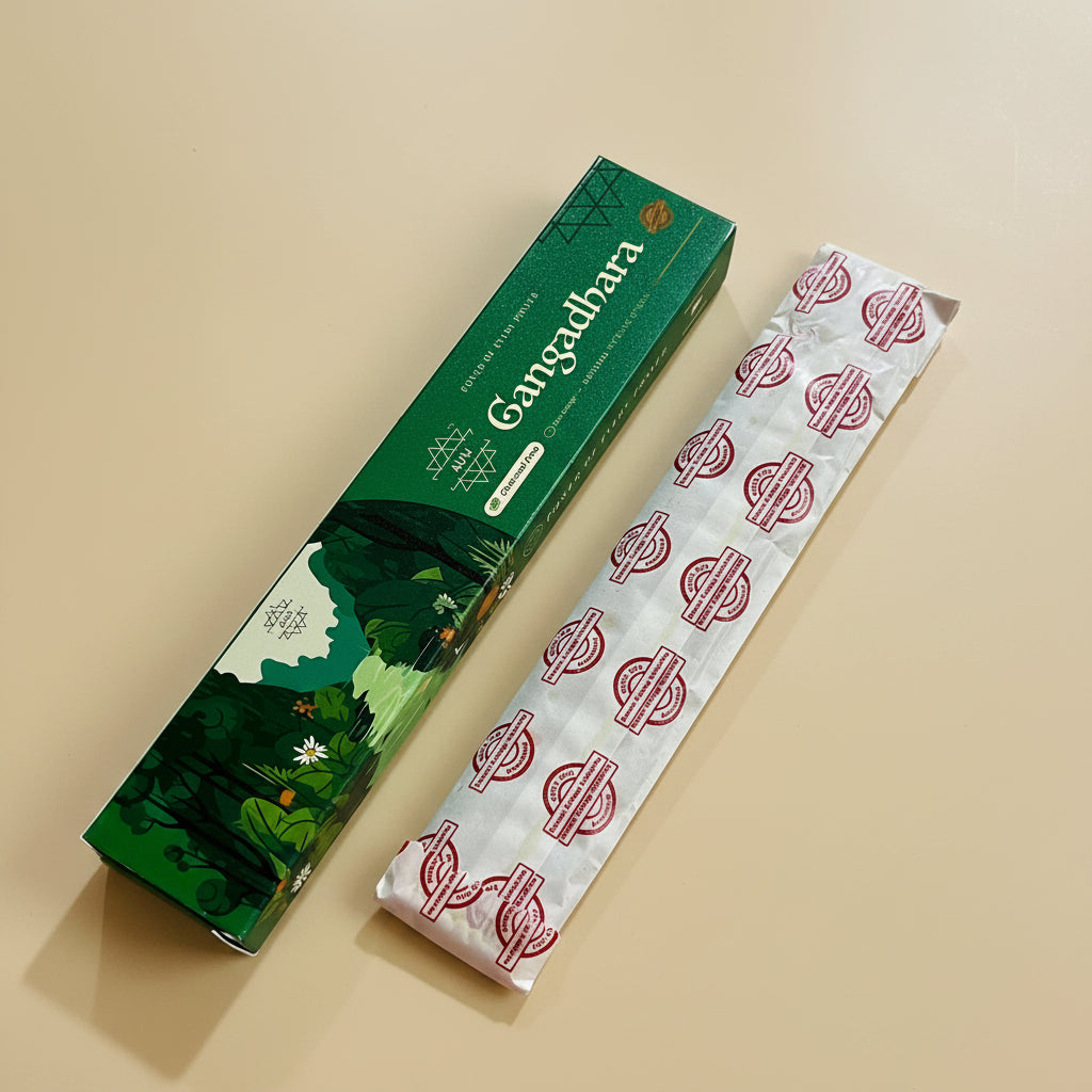 Aum Gangadhara Natural Incense Sticks(12 Sticks)
