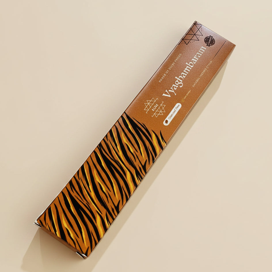 Aum Vyaghambaram Natural Incense Sticks(12 Sticks)