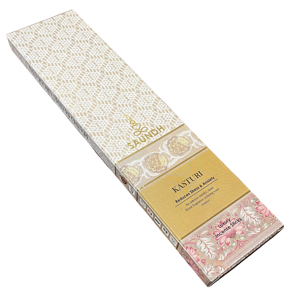 Saundh KASTURI  luxury incense sticks( 15 Sticks )
