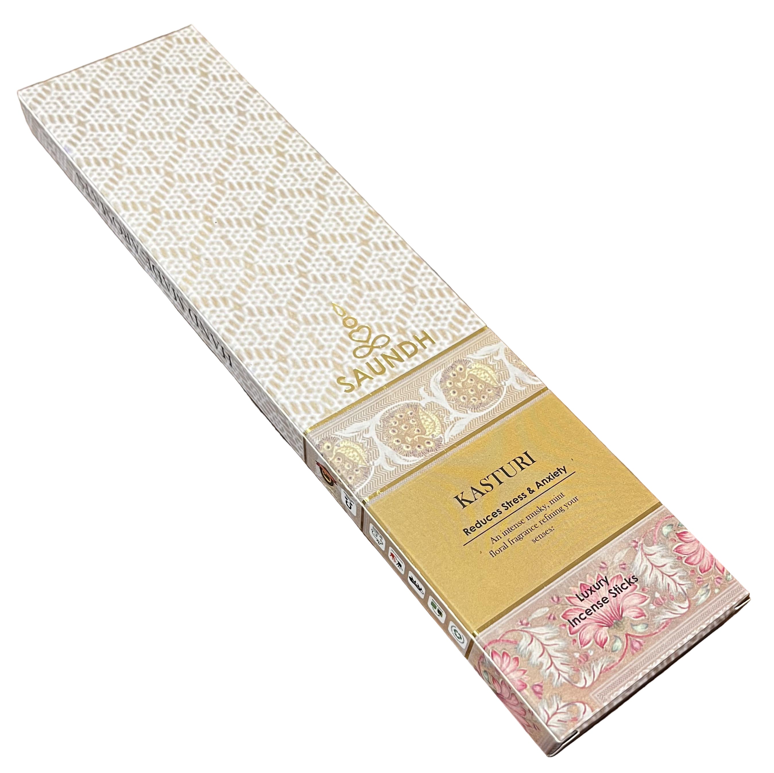 Saundh KASTURI  luxury incense sticks( 15 Sticks )