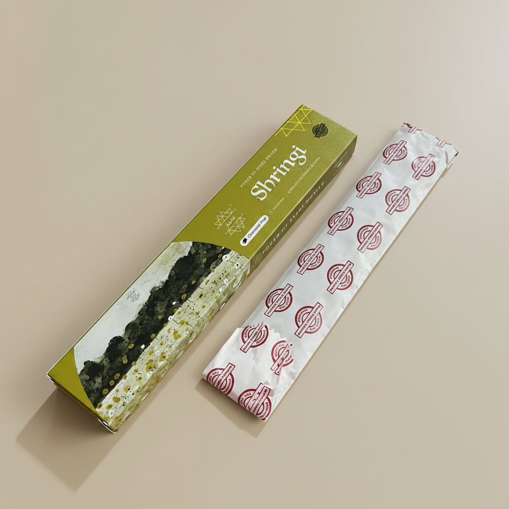 Aum Shringi Natural Incense Sticks(12 Sticks)