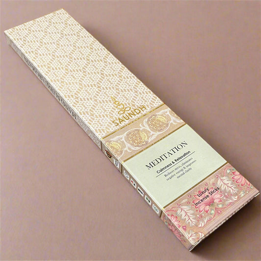 Saundh MEDITATION  luxury incense sticks( 15 Sticks )