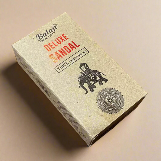 Balaji DELUXE SANDAL Premium Thick Dhoop Sticks (10 sticks)