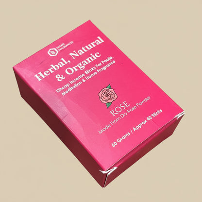 Parag fragrances  ROSE Dry Dhoop Sticks (60gm)